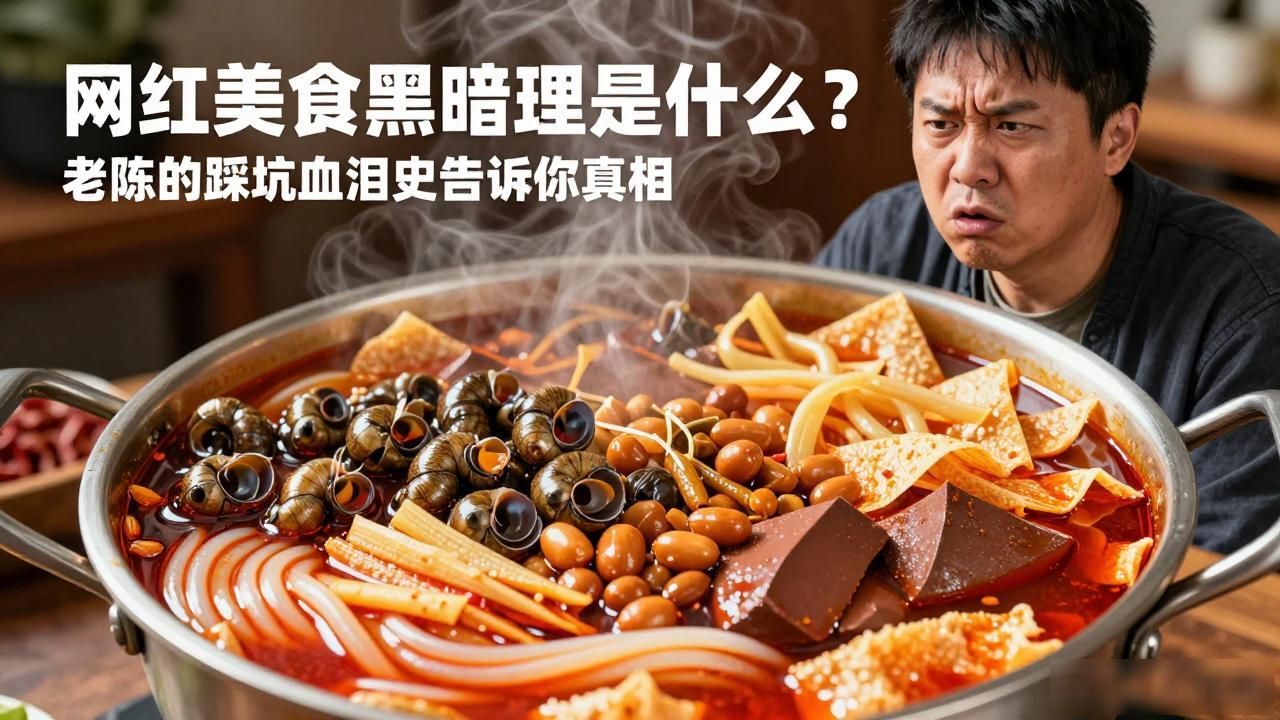 网红美食黑暗料理是什么？老陈的踩坑血泪史告诉你真相